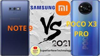 SAMSUNG GALAXY NOTE 9 VS XIAOMI POCO X3 PRO