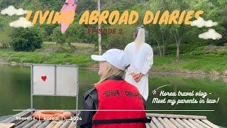 Living Abroad Diaries: My Korean In-Laws | International Couple | Korea Travel Vlog