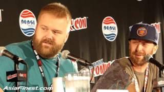 Robert Kirkman Talks about Different Funny Titles at OutCast TV Panel New York Comic Con NYCC 2015