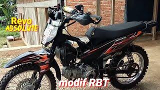 Bebek modif revo absolute RBT 100% rakitan masurai buat trabas