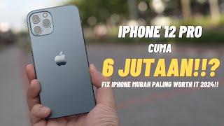 IPHONE 12 PRO CUMA 6 JUTAAN DI 2024!!?? FIX WORTH IT BANGET!! REVIEW IPHONE 12 PRO DI TAHUN 2024