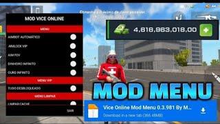 SAIU NOVO MOD MENU COM DINHEIRO INFINITO E AIM BOT - VICE ONLINE!!..@PulgaClipss