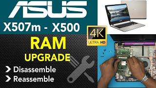 Asus X507m Ram Upgrade STEP by STEP