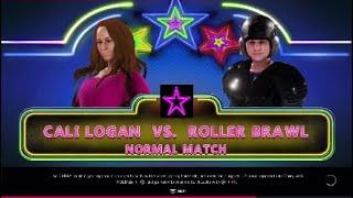 Cali Logan vs Roller Brawl : Requested match WWE2K20