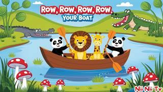 ROW ROW YOUR BOAT GENTLY DOWN THE STREAM ENGLISH RHYMES FOR KIDS, ROW ROW YOUR BOAT ENGLISH RHYME