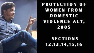 12,13,14,15,16, | घरेलू हिंसा अधिनियम Domestic Violence Act #  judicary