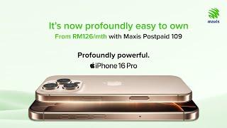 Maxis Postpaid | iPhone 16 Pro