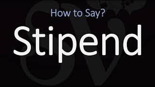 How to Pronounce Stipend? (2 WAYS!) British Vs American English Pronunciation