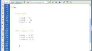 PHP Tutorial - The Integer Data Type