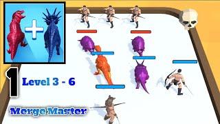 Merge Master - Dinosaur Fusion - Walkthrough Gameplay Part 1 - (iOS Android)