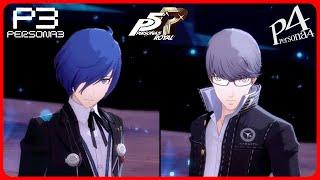 Makoto Yuki & Yu Narukami Boss Battles - Persona 5 Royal