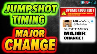 Jumpshot Timing MAJOR CHANGE