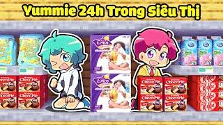 YUMMIE VÀ HIHA THỬ THÁCH 24H TRỐN TRONG SIÊU THỊ*SINH TỒN TRONG SIÊU THỊ 24 GIỜ 