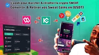 Guide SweatCoin: Convertir et Retirer vos Sweat coin en USDT. Cash BTC TETHER, Mobile Money & PayPal