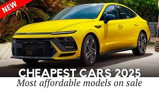 10 New Affordable Cars with the Lowest Prices in 2025 (Interior & Exterior Details)