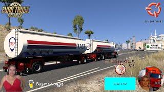 Euro Truck Simulator 2(1.50) Saviem SM by Truck Access Simulator Delivery to Algeria + DLC's & Mods