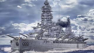 五十万トン戦艦を3DCGで復元してみた【CGのみ リニューアル版】