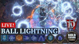 Ball Lightning Immortal Sorcerer Pushing Pit & Answering Your Questions! Build Guide in Descr.!