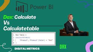 Dax Calculate VS Calculate Table