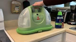 How to Use Bissell Little Green Machine Capet Cleaner