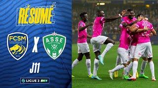 Le résumé de FCSM-AS Saint-Etienne | 11e journée de Ligue 2 BKT