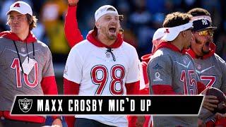 Maxx Crosby Mic’d Up at 2022 Pro Bowl Practice: ‘I’m the Best Left Guard in the League!’ | Raiders