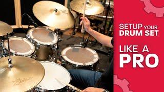 How to Set Up Your Drum Set Like a Pro! by Mike Packer