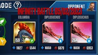 JWTG: Infinity Battle 05/02/2023 Tapejalocephalus & The “Double Crocodile” Duel!