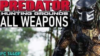 PREDATOR: Hunting Grounds - All Weapons