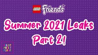 Lego Friends Summer 2021 Leaks Part 2 - Heartlake City School & Magical Funfair Sets!