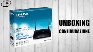 UNBOXING E CONFIGURAZIONE - TP-LINK Archer D20