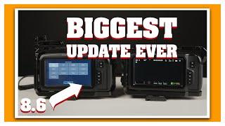 Discover the BIGGEST Blackmagic Pocket Cinema Camera update ever released (update 8.6)