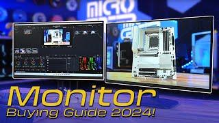 The Ultimate Monitor Buying Guide 2024: Find Your Perfect Display!