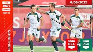 FIH Hockey Pro League Season 3: Balgium vs South Africa (Men)  - Game 2 - highlights