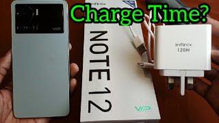 Infinix NOTE 12 VIP 120Watt Charging Experiment