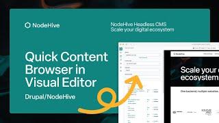 Drupal/NodeHive: Quick Content Browser in Visual Editor