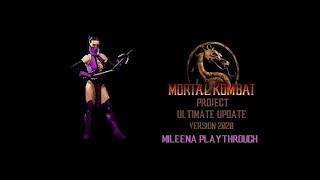 [MUGEN GAME] Mortal Kombat Project Ultimate Update VERSION 2020 (NEW UPDATE!) - Mileena Playthrough