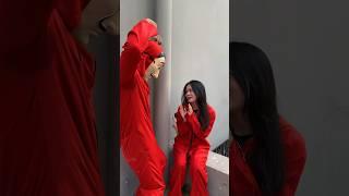 Money Heist vs Police 46 #moneyheist #parkour #police #escape #shorts #goguys