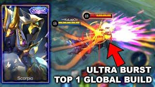 Helcurt TOP 1 GLOBAL ULTRA BURST BUILD | MOBILE LEGENDS