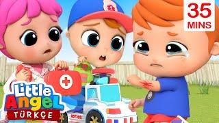 Can Bebek Doktor Oldu, Ambulansıyla Yardıma Koşuyor | Eğlenceli Çocuk Şarkıları | Little Angel