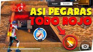  REVELO EL TRUCO SECRETO PARA PEGAR TODO ROJO* NADIE TE LO DIRÁ * (FREE FIRE 2025)