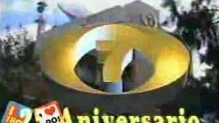 Identificiacion Canal 7 25 Años Televisiete  80s 90s