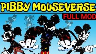 Friday Night Funkin' New VS Pibby Mouse Full Week | Pibby x FNF Mod