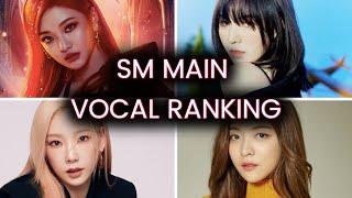 Brutally Ranking Main Vocalists Of SM Girl Groups