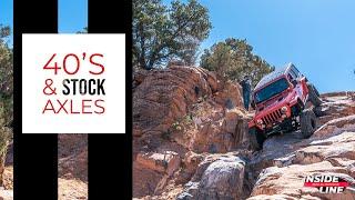 The Rock Ballerina: Jeep Wrangler JL on 40s and STOCK AXLES (2 years later)| Inside Line