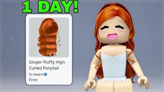 FREE GINGER HAIR ON ROBLOX!