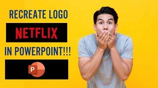 How to Recreate Netflix Logo in PowerPoint 2021