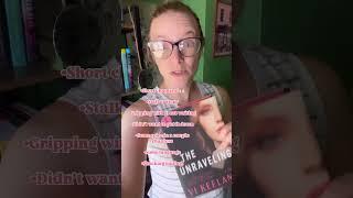 The Unraveling by Vi Keeland ~ 60 Second Book Review #bookreview #bookworm #reading #booktube #happy