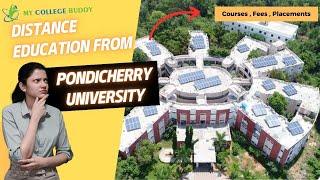 Pondicherry University Distance Education: Course || Fees || Admission Process || Ranking #pudde