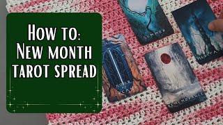 Monthly Tarot Readings || A Simple Four Card Tarot Spread! [CC]